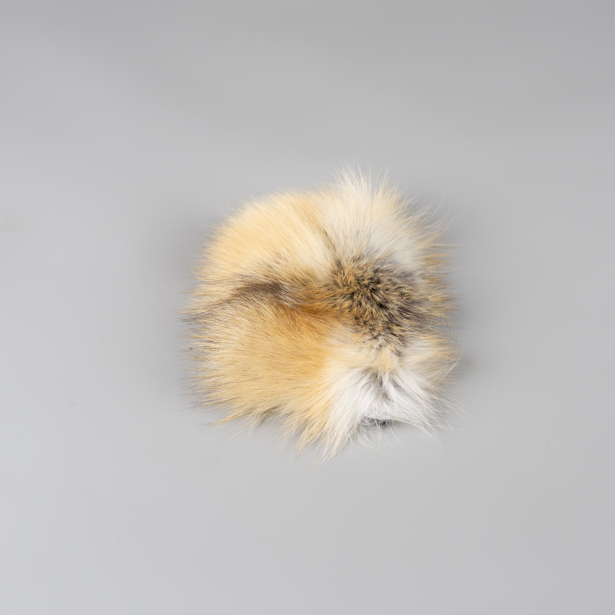 fox fur slides