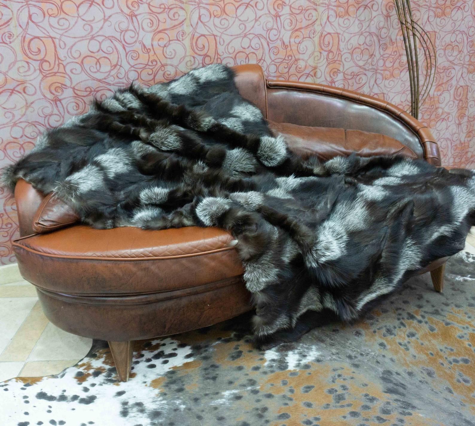 γούνινη κουβέρτα-ριχτάρι