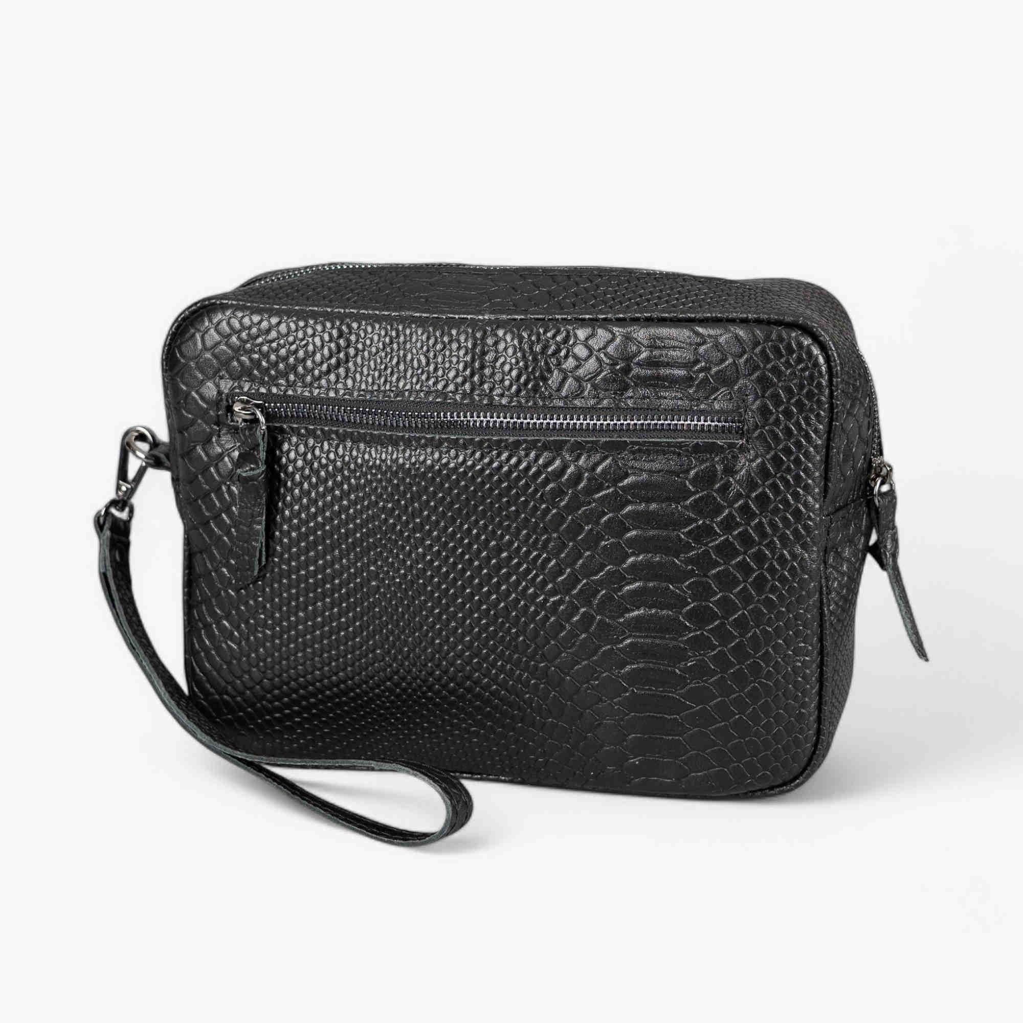 μαύρη τσάντα χειρός