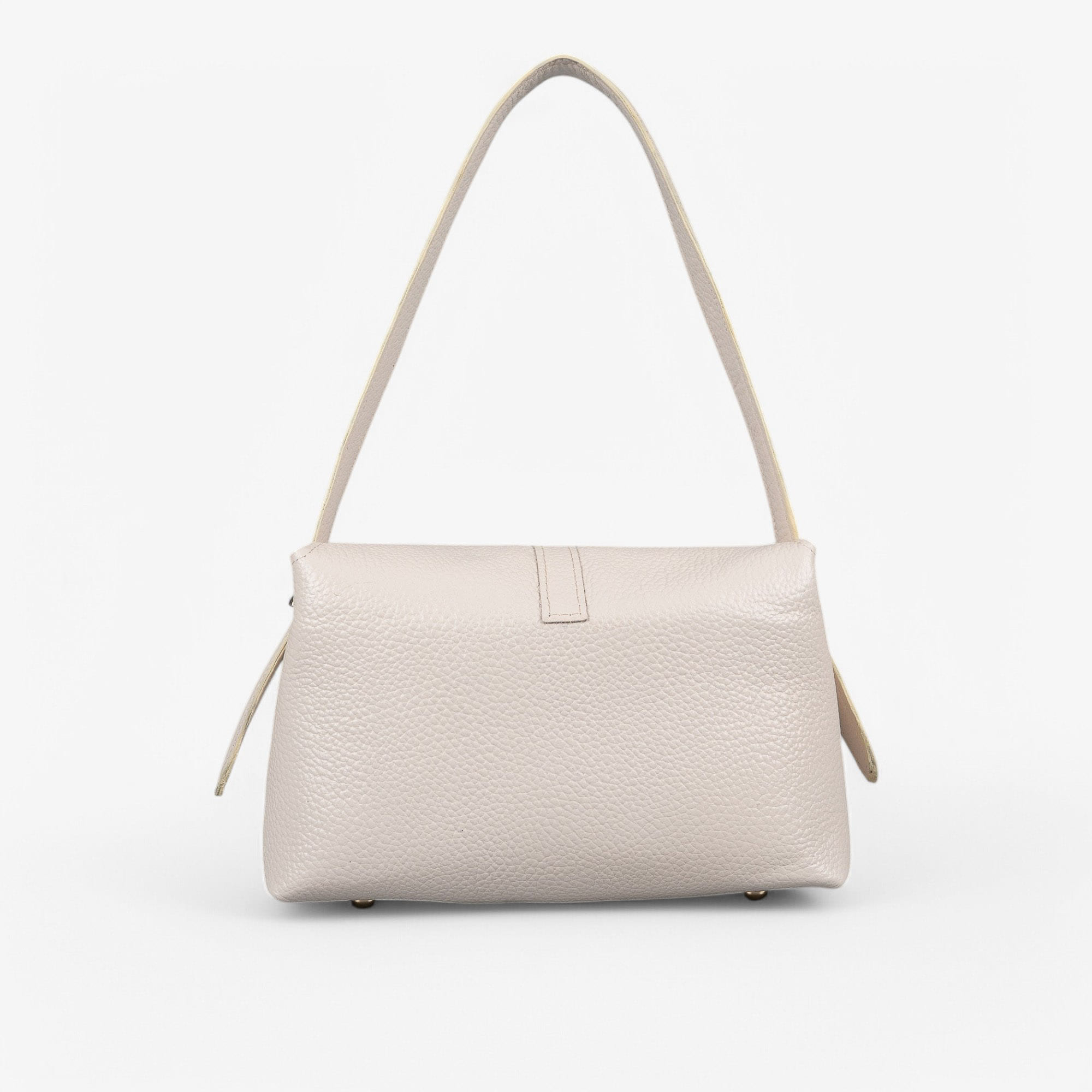 beige leather bag (13) Light beige leather shoulder bag