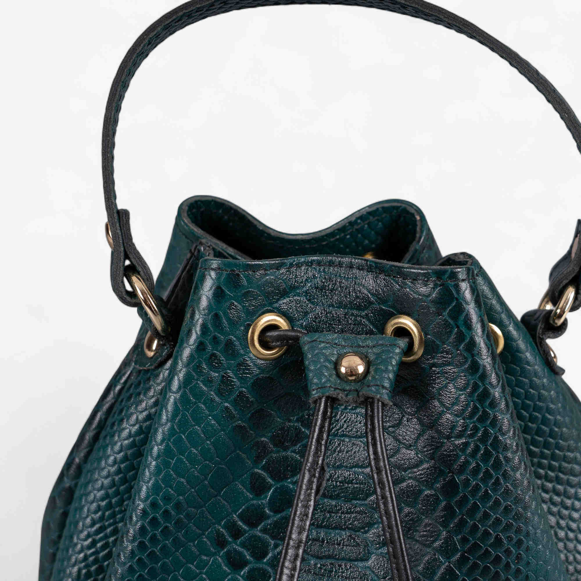 Δερμάτινο κυπαρισσί πουγκί