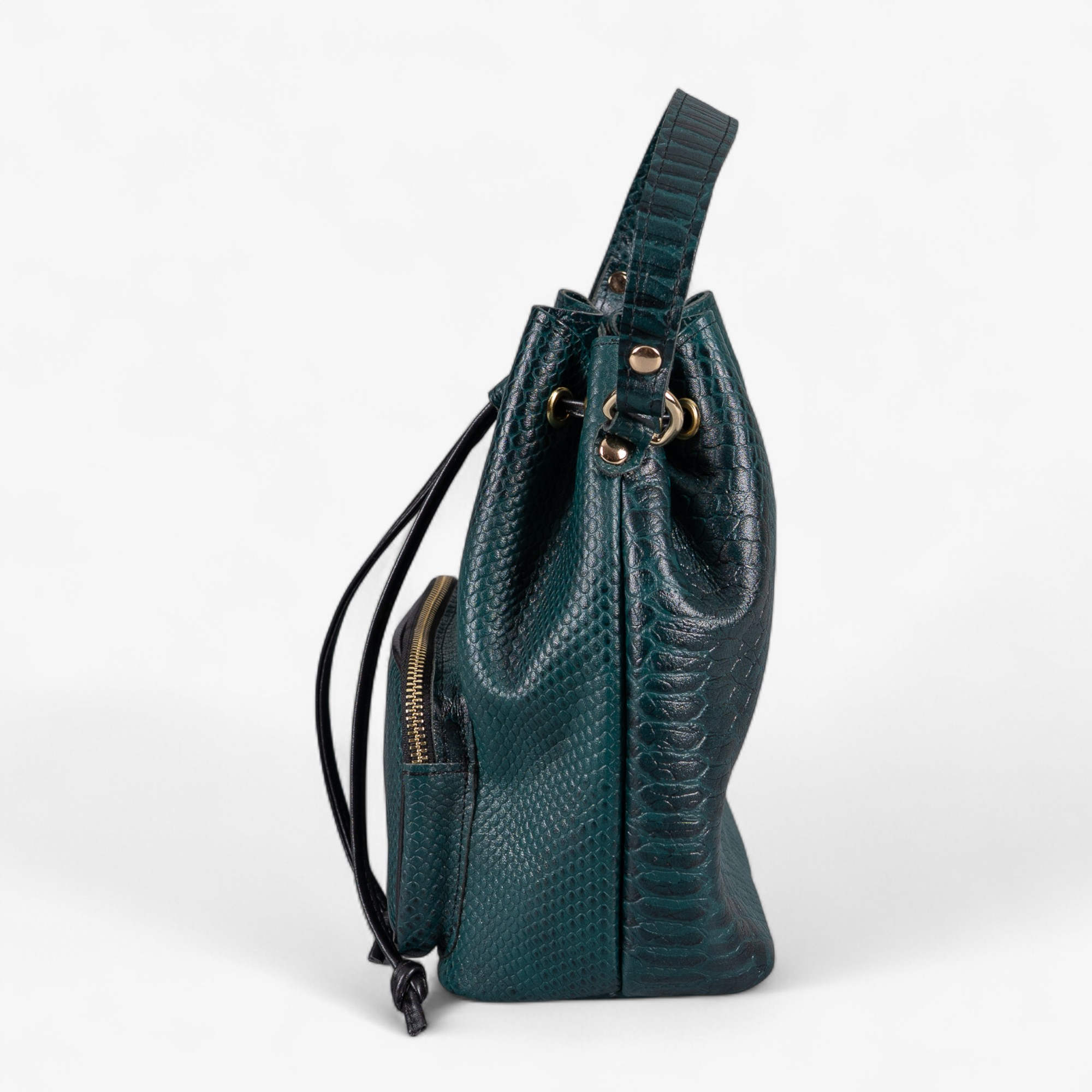 Δερμάτινο κυπαρισσί πουγκί